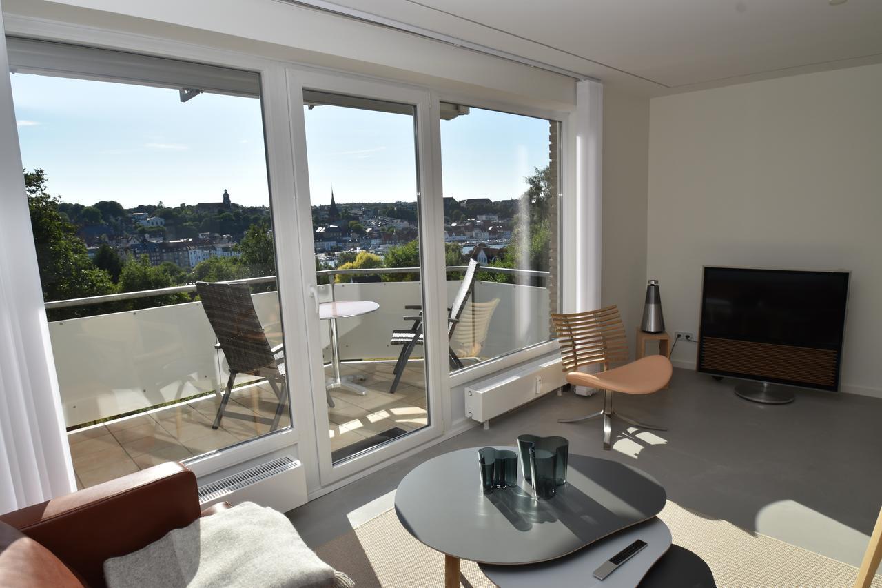 Fewo1846 - Foerdeview - Luxurioese Wohnung Mit 2 Schlafzimmern Und Balkon Mit Hafenblick Flensburg Luaran gambar
